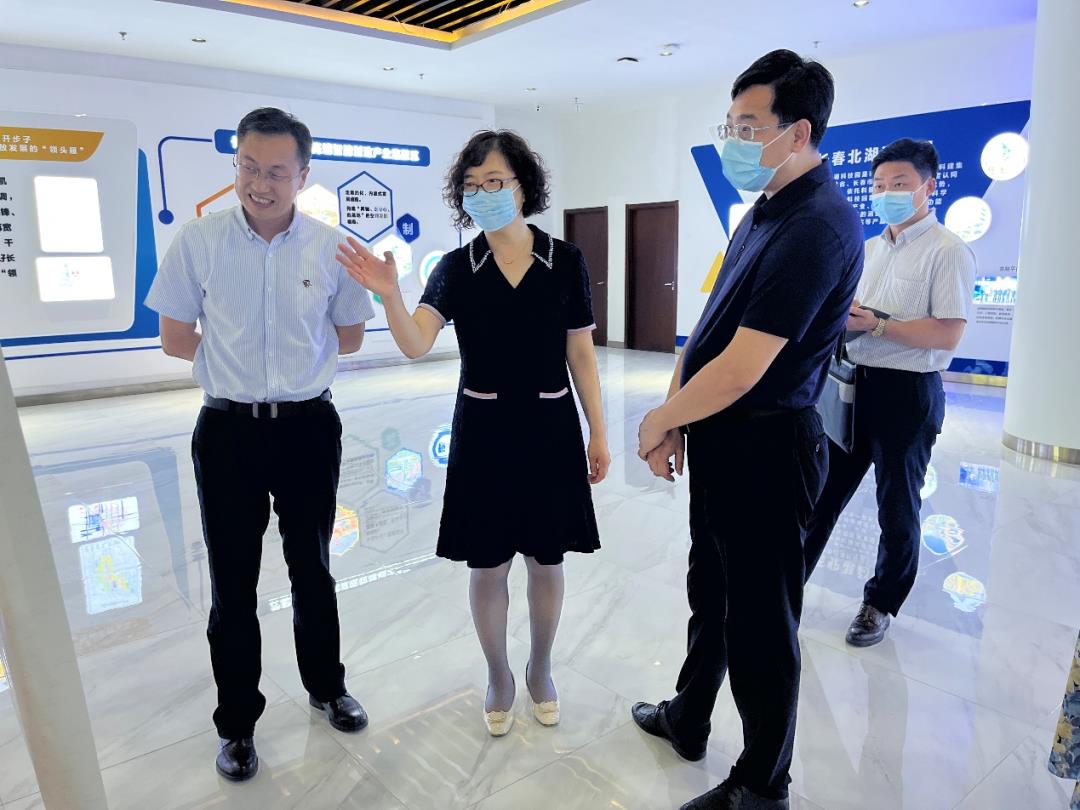 長春市科協(xié)副主席王立伍、長春市委組織部人才工作處處長崔巖一行調(diào)研中科吉林科技產(chǎn)業(yè)創(chuàng)新平臺
